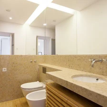 Apartment Feels Like Baixa Chic With Garden Oasis